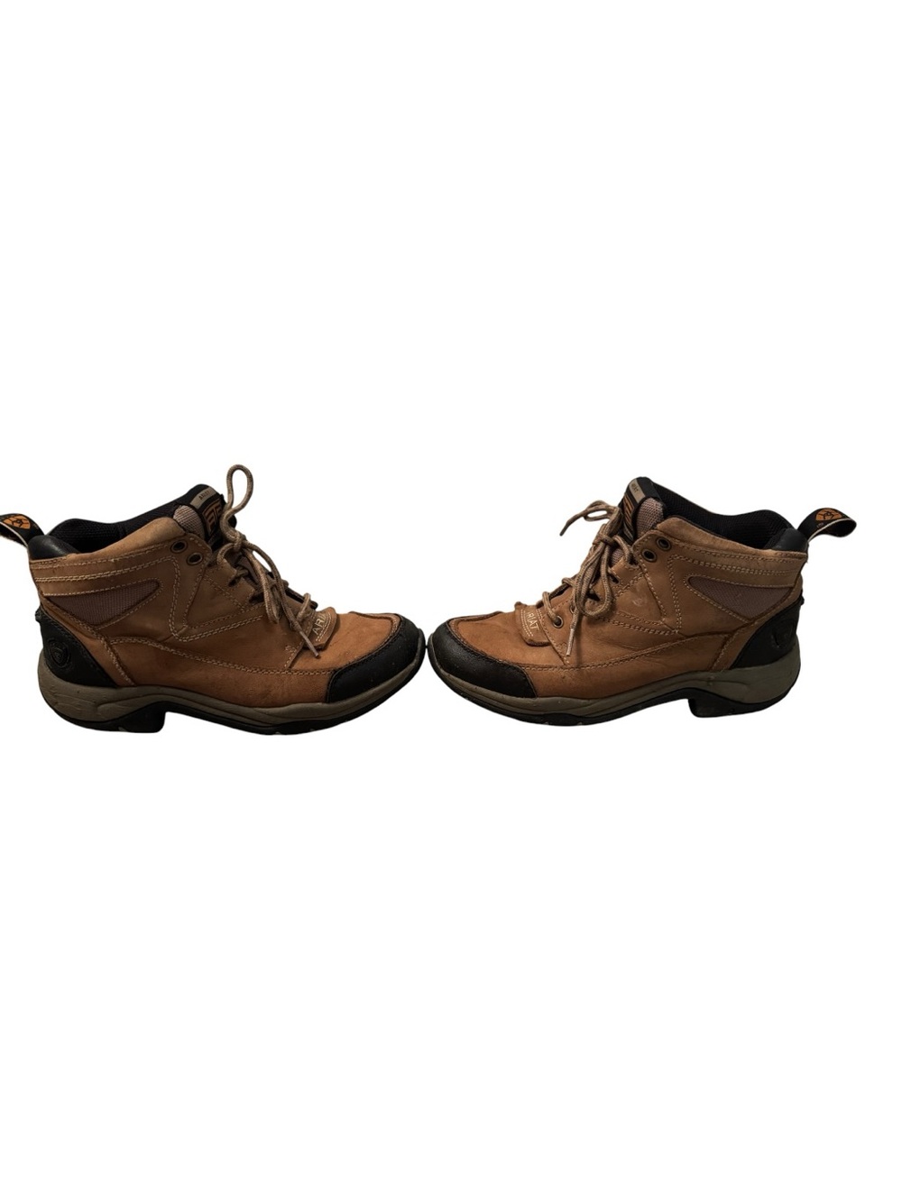 Ariat Terrain ATS Women’s Hiking Boot 6.5B Tan Brown Leather - Picture 3 of 16